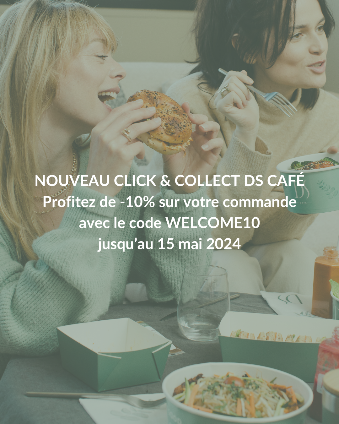 NOUVEAU CLICK & COLLECT DS CAFÉ Profitez de -10% sur votre commande avec le code WELCOME10 jusqu’au 15 mai 2024