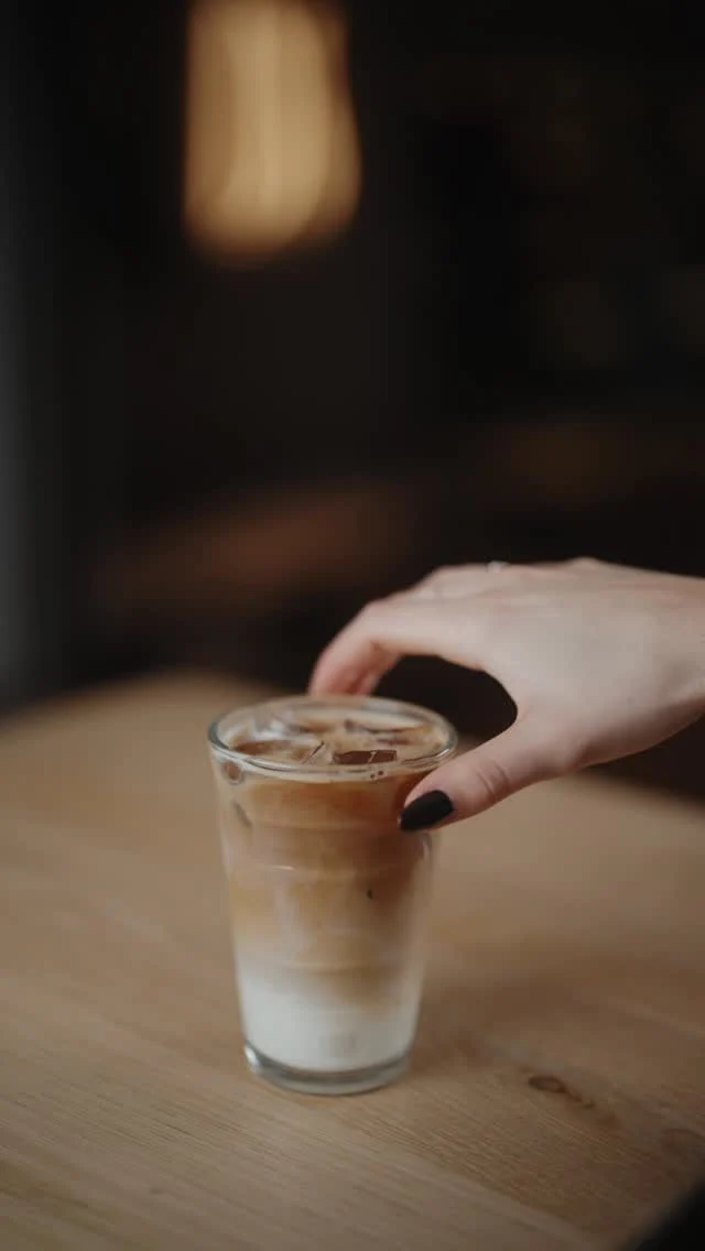 Ice latte. Easy mood. DS Café ☕️